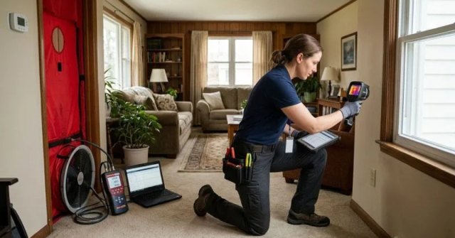 Home equipment and interior area included in an energy audit estimate request