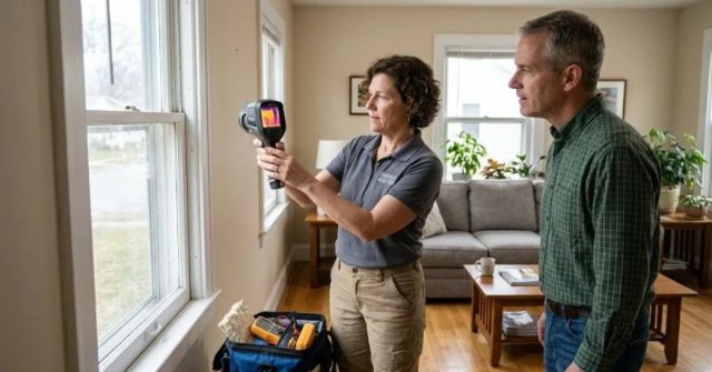 Home equipment and interior area included in an energy audit estimate request